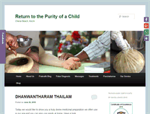 Tablet Screenshot of prakruthiayurveda.com